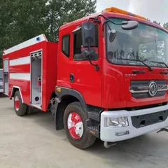 全新大型民用消防车 —— 工业区救援高压柴油 4×2 水罐消防车，性能稳定