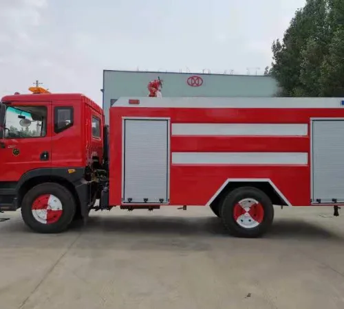 全新大型民用消防车 —— 工业区救援高压柴油 4×2 水罐消防车，性能稳定