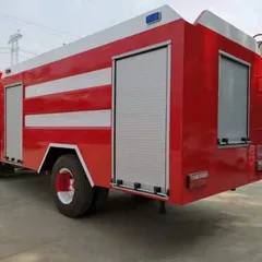 全新大型民用消防车 —— 工业区救援高压柴油 4×2 水罐消防车，性能稳定