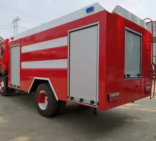 全新大型民用消防车 —— 工业区救援高压柴油 4×2 水罐消防车，性能稳定