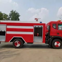 全新大型民用消防车 —— 工业区救援高压柴油 4×2 水罐消防车，性能稳定
