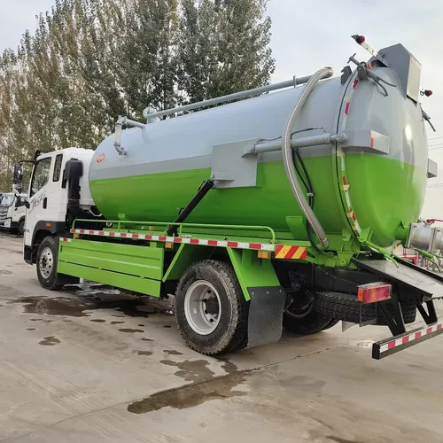 Factory Direct Customizable FAW  Manual Diesel Vacuum Sewer Suction Truck Large-Scale Municipal High-Pressure Cleaning