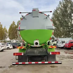 Factory Direct Customizable FAW  Manual Diesel Vacuum Sewer Suction Truck Large-Scale Municipal High-Pressure Cleaning
