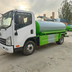 Factory Direct Customizable Jaw 5m Manual Diesel Fecal Suction Truck for Sewage and Waste Transport-High Power
