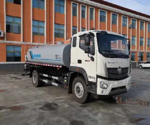 一汽解放 12 立方米柴油国五 4×2 水罐车 多功能抑尘工程环卫喷洒车