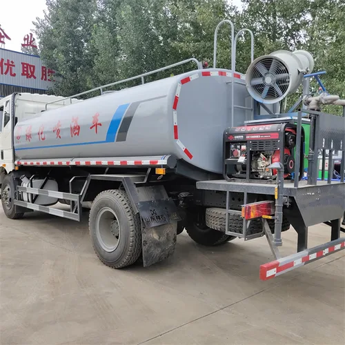 一汽解放 12 立方米柴油国五 4×2 水罐车 多功能抑尘工程环卫喷洒车