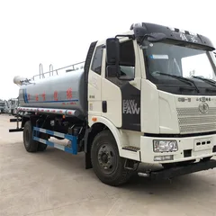 一汽解放 12 立方米柴油国五 4×2 水罐车 多功能抑尘工程环卫喷洒车