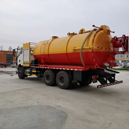 FAW Jiefang J6 Manual Diesel Pipeline Sewer Cleaner Truck Sewer Cleaning Vacuum Emergency Rescue Vehicle 11-20T Capacity 20-25T