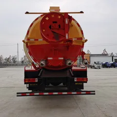 FAW Jiefang J6 Manual Diesel Pipeline Sewer Cleaner Truck Sewer Cleaning Vacuum Emergency Rescue Vehicle 11-20T Capacity 20-25T