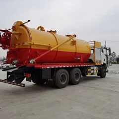 FAW Jiefang J6 Manual Diesel Pipeline Sewer Cleaner Truck Sewer Cleaning Vacuum Emergency Rescue Vehicle 11-20T Capacity 20-25T