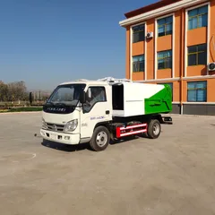XND 7 Cubic Meter Recycling 4x2 Manual Diesel Euro 4 Engine Municipal Sanitation Hanging Bucket Garbage Truck Brand New