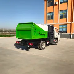 XND 7 Cubic Meter Recycling 4x2 Manual Diesel Euro 4 Engine Municipal Sanitation Hanging Bucket Garbage Truck Brand New