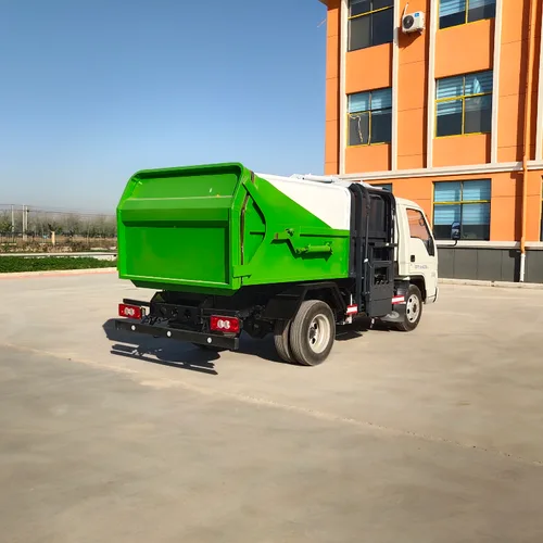 XND 7 Cubic Meter Recycling 4x2 Manual Diesel Euro 4 Engine Municipal Sanitation Hanging Bucket Garbage Truck Brand New