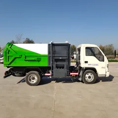 XND 7 Cubic Meter Recycling 4x2 Manual Diesel Euro 4 Engine Municipal Sanitation Hanging Bucket Garbage Truck Brand New
