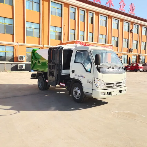 XND 7 Cubic Meter Recycling 4x2 Manual Diesel Euro 4 Engine Municipal Sanitation Hanging Bucket Garbage Truck Brand New