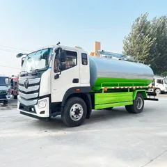 Factory Direct Customizable Auman 13m Manual Diesel Vacuum Sewer Suction Truck for Sewage and Waste Transport-High Power