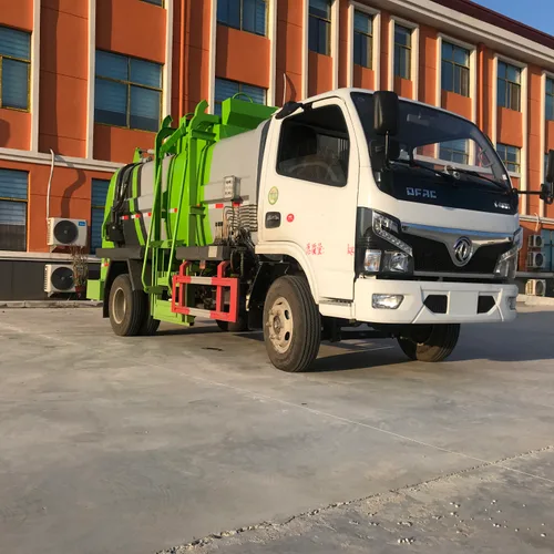 Dongfeng Furuika Direct Manufacturer 8-ton Manual Diesel Engine 4x2 Recycling Food Waste Dry-Wet Separation Treatment Vehicle