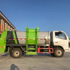 Dongfeng Furuika Direct Manufacturer 8-ton Manual Diesel Engine 4x2 Recycling Food Waste Dry-Wet Separation Treatment Vehicle