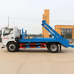 Dongfeng Furuika F7 Manual 4x2 Recycling Waste Transport Truck Articulated Arm for Garbage Collection