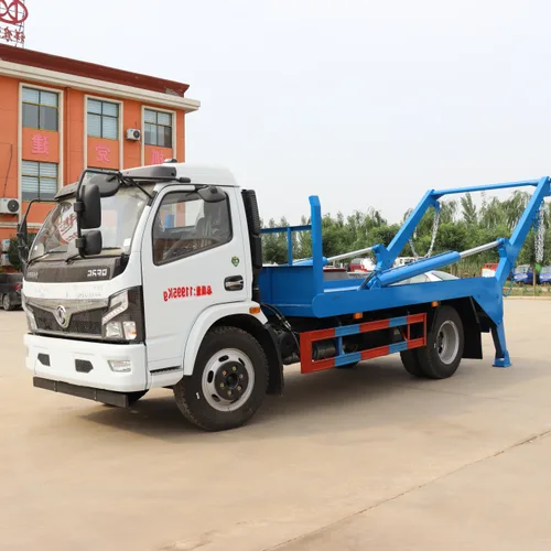 Dongfeng Furuika F7 Manual 4x2 Recycling Waste Transport Truck Articulated Arm for Garbage Collection