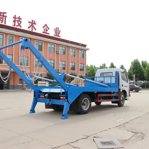 Dongfeng Furuika F7 Manual 4x2 Recycling Waste Transport Truck Articulated Arm for Garbage Collection