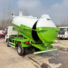10m³ Sewage Suction Truck 180HP Yunnei Engine JAC/Dongfeng Chassis For Sale