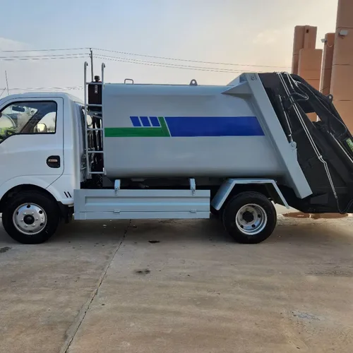 Dongfeng Tuyi 4x2 Mini Garbage Compactor Truck Integrated Garbage Collection Compression Manual Transmission Diesel Engine Pump