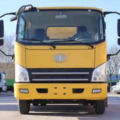 FAW Jiefang Manual Diesel 4+2 Combination High-Pressure Jetting and Vacuum Suction Sewer Cleaning Truck