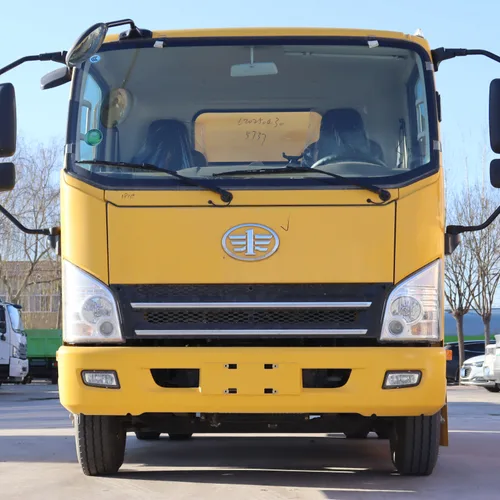 FAW Jiefang Manual Diesel 4+2 Combination High-Pressure Jetting and Vacuum Suction Sewer Cleaning Truck