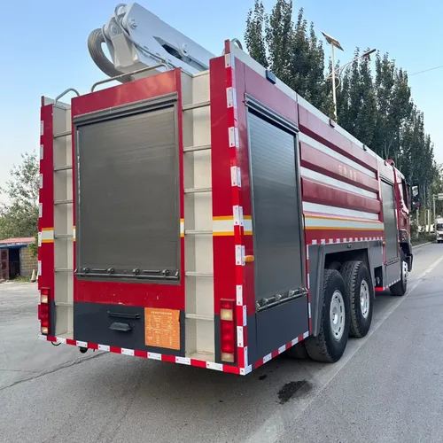 JP16 Fire Fighting Truck 10m³ Water 2m³ Foam 310HP Turbo Engine