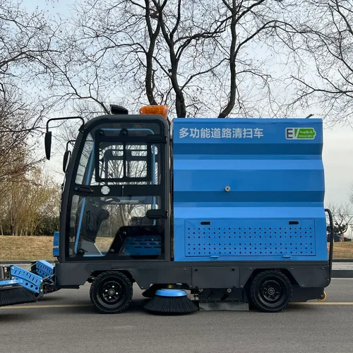 Multi-Purpose Road Cleaning Sweeper Vehicle High Efficiency Street Washing Machine