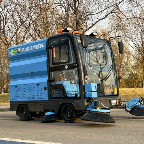 Multi-Purpose Road Cleaning Sweeper Vehicle High Efficiency Street Washing Machine