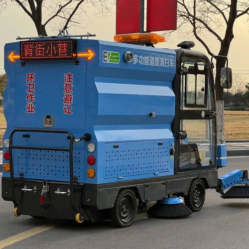 Multi-Purpose Road Cleaning Sweeper Vehicle High Efficiency Street Washing Machine
