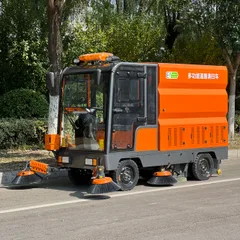 Multi-Purpose Road Cleaning Sweeper Vehicle High Efficiency Street Washing Machine
