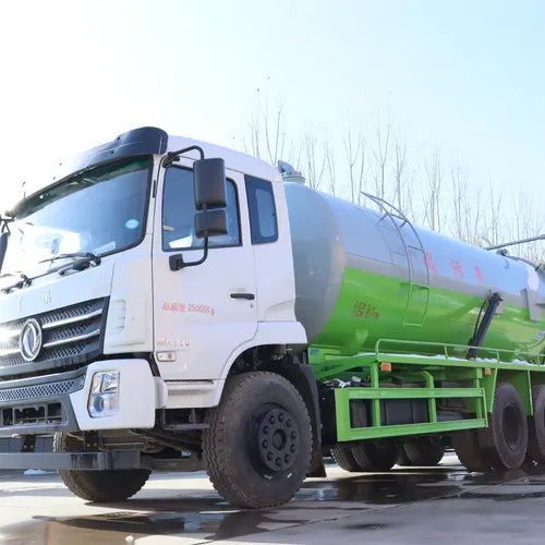 Dongfeng Brand PLC Controlled Engine Vacuum Truck for Septic Tank Cleaning Industrial Waste Sewage Suction