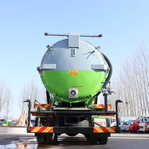Dongfeng Brand PLC Controlled Engine Vacuum Truck for Septic Tank Cleaning Industrial Waste Sewage Suction