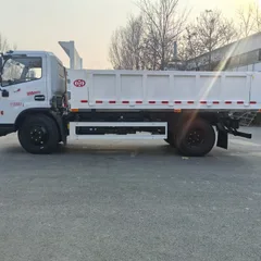New Dongfeng 4x2 Diesel Dump Truck with Manual Gearbox EURO 5 Emission for Recycling & Waste Transport