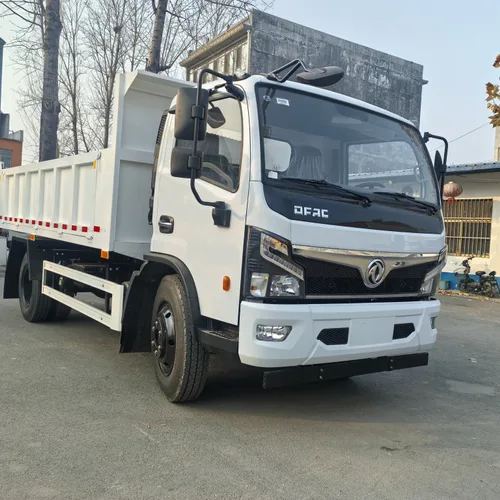 New Dongfeng 4x2 Diesel Dump Truck with Manual Gearbox EURO 5 Emission for Recycling & Waste Transport
