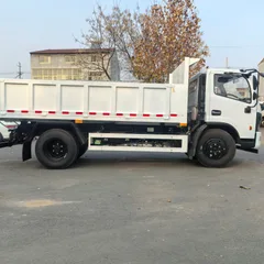 New Dongfeng 4x2 Diesel Dump Truck with Manual Gearbox EURO 5 Emission for Recycling & Waste Transport
