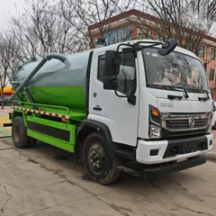 Dongfeng Multi Functional Engine Powered NEW Sewage Suction Truck for Fecal Suction Sewage Dredging Sludge Dry Wet Separation