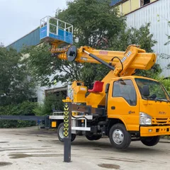 华锦重工 五十铃 100P 蓝牌 GK35 高空作业车 | 33.3 米高空作业车