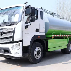 Hot Sale Foton Aumark 12cbm Diesel 4x2 Vacuum Sewer Cleaning Truck Industrial Sludge Suction Excrement Septic Tanker Municipal