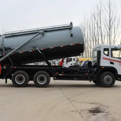 Hot Sale Dongfeng DV5 Manual High Suction Power Sewer Suction Truck Vacuum Tanker Sludge Cleaning Industrial 25T Capacity