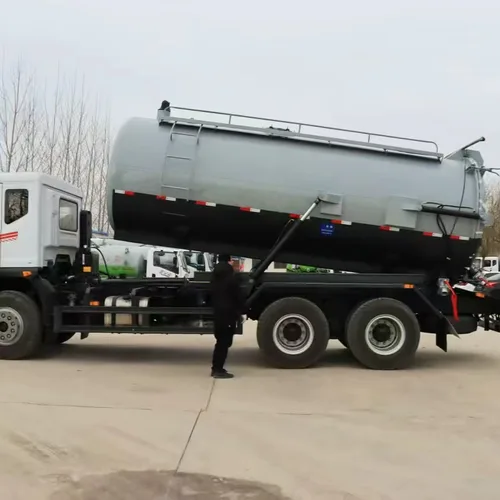 Hot Sale Dongfeng DV5 Manual High Suction Power Sewer Suction Truck Vacuum Tanker Sludge Cleaning Industrial 25T Capacity