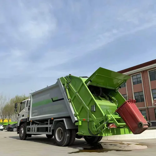 New Foton Planet 14-18cbm 4x2 Manual Rear Loader Compressed Garbage Truck 245HP Euro 5 Diesel Refuse Compactor Waste Collection