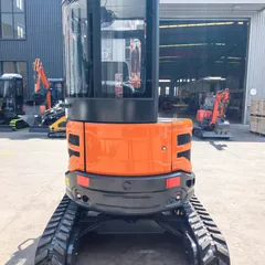 Free shipping. EPA/EURO 5 Chinese mini excavator, EPA, Kubota engine, 2-ton, 1-ton, 1.7-ton excavator cab, mini excavator, 3.5-ton for sale.