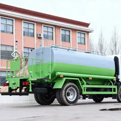 Dongfeng Huashen T1 Diesel 8cbm 4x2 Sprinkler Truck Watering Truck High Pressure Pump Municipal Road Cleaning Dust Suppression