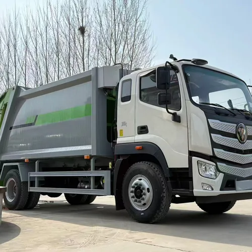 New Foton Planet 14-18cbm 4x2 Manual Rear Loader Compressed Garbage Truck 245HP Euro 5 Diesel Refuse Compactor Waste Collection