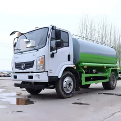 Dongfeng Huashen T1 Diesel 8cbm 4x2 Sprinkler Truck Watering Truck High Pressure Pump Municipal Road Cleaning Dust Suppression