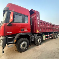 Delong X5000 550HP 8×4 Heavy Duty Dump Truck China VI Weichai Fast Manual